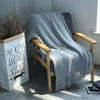 Woven mesh tassel sofa blanket