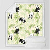 Panda series flannel blanket
