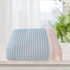 New Nordic Style Cotton Tassel Side Blanket Baby Bath Towel Covering Blanket