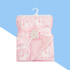 Babies' Super Soft Blanket Baby Double Layer Woolen Plush Cozy Blankets.