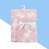 Babies' Super Soft Blanket Baby Double Layer Woolen Plush Cozy Blankets.