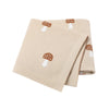 Needle Cotton Cotton Mushroom Jacquard Baby Blanket